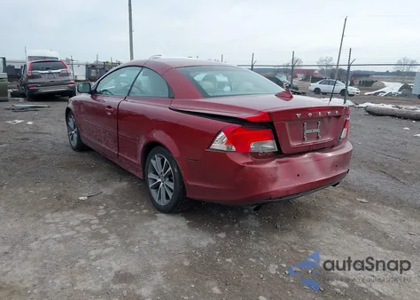 2011 Volvo C70 T5 из США, поврежденный, VIN YV1672MC6BJ115361